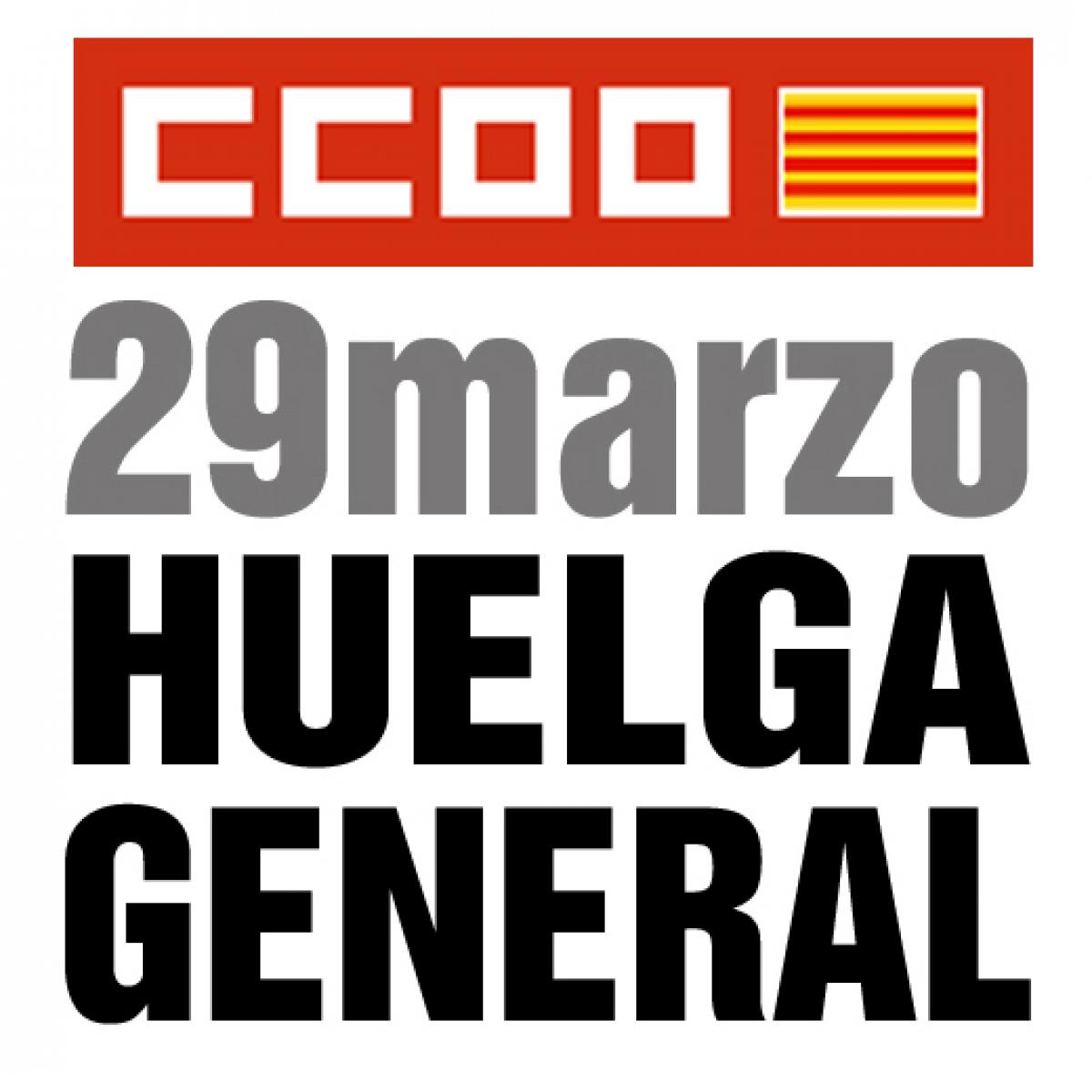 logo de la vaga per a les xarxes socials (en castellà)