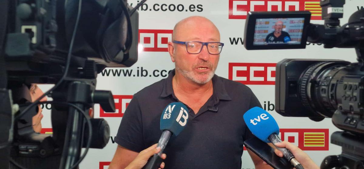 Jos Luis Garca, Secretario General CCOO Illes Balears