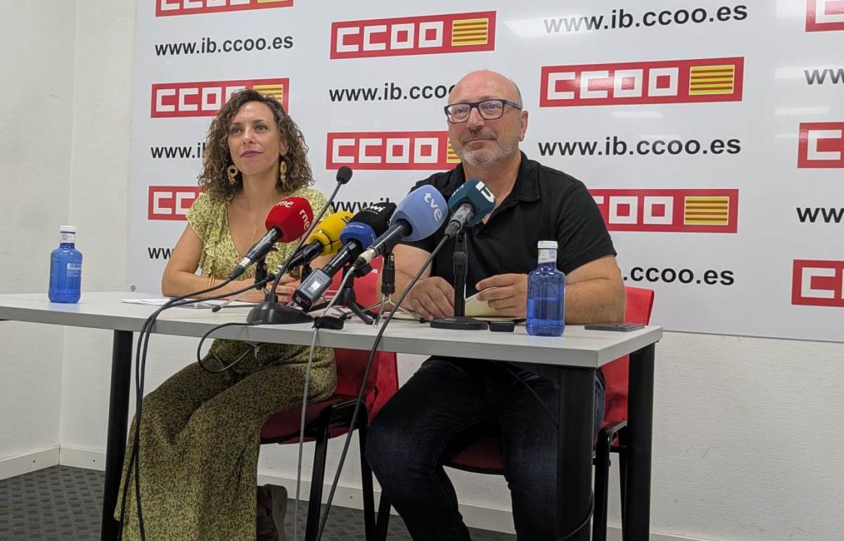 Roda de premsa sobre l'estudi del salari de referncia