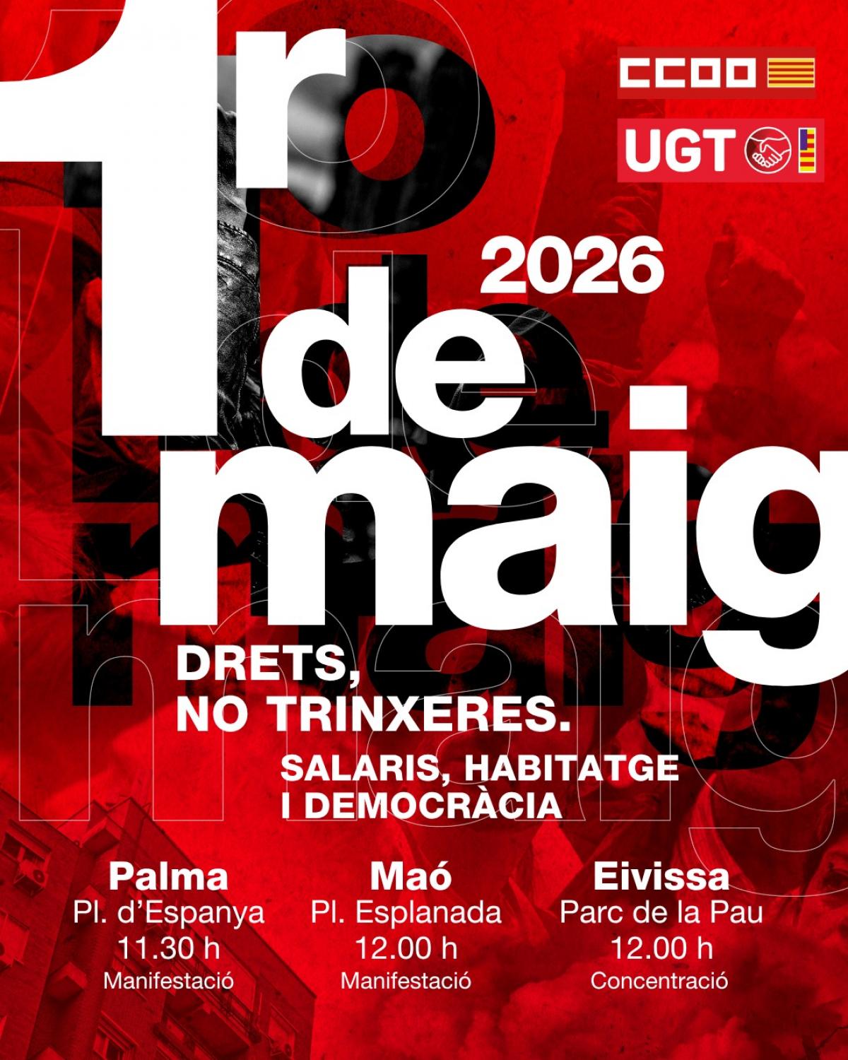 Cartell 1 Maig en Catala