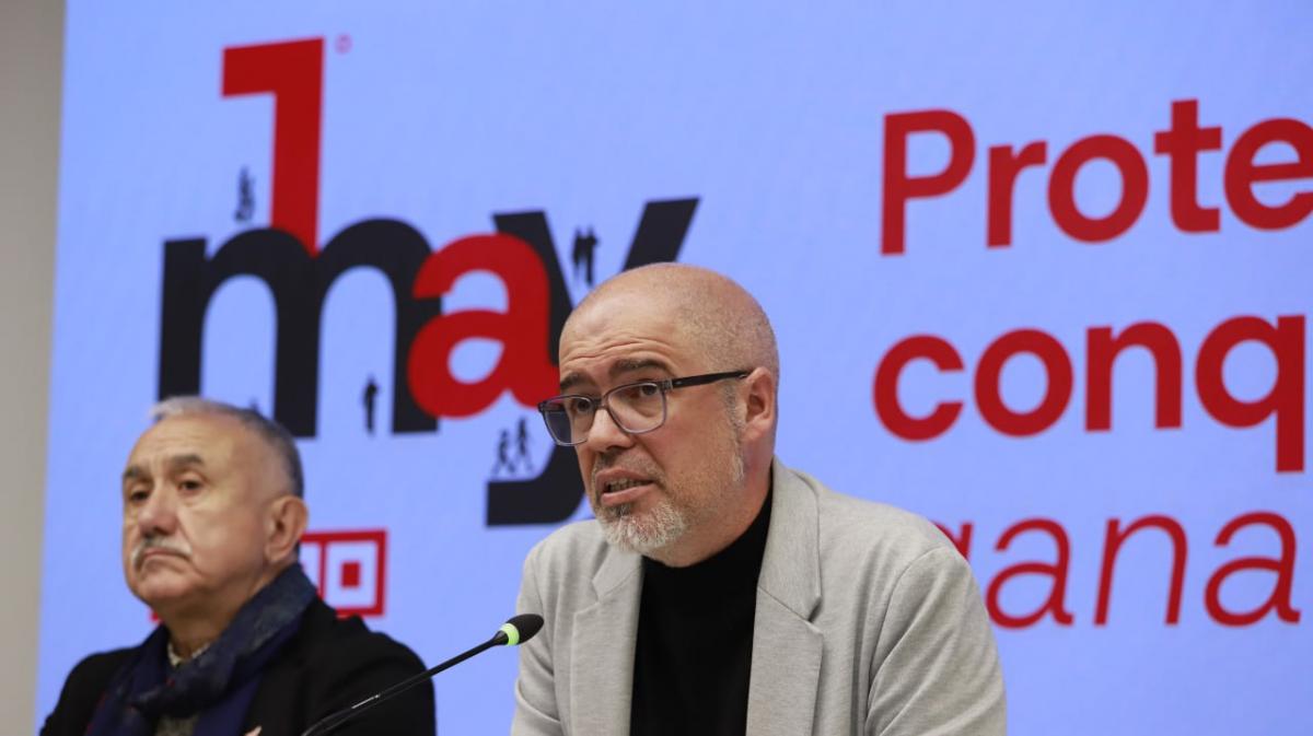 Unai Sordo presenta en rueda de prensa el 1 de Mayo